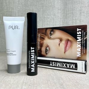 🎁3 for $30🎁 BAREMINERALS Maximist Mascara and PUR 4-in-1 Cloud Cream mini duo